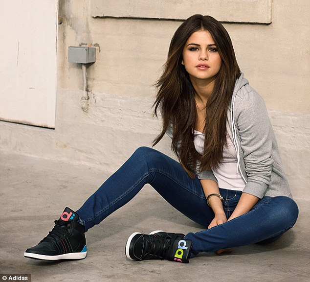Selena Gomez Models Adidas NEO Fall 