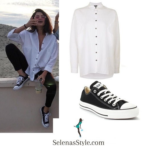 Converse Taylor All Ox Casual Sneakers – Selena Gomez Style