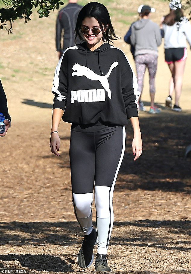 Selena Gomez Hiking in Puma – Selena 